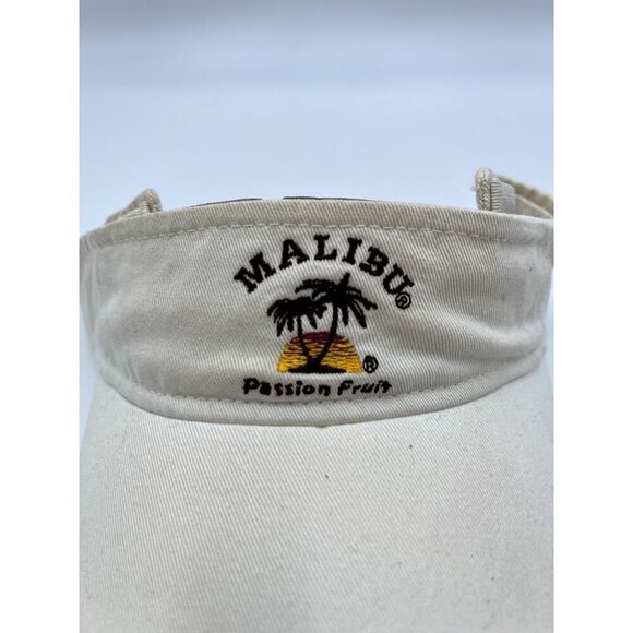Vintage Malibu Rum Strapback Visor Adjustable - Picture 2 of 4